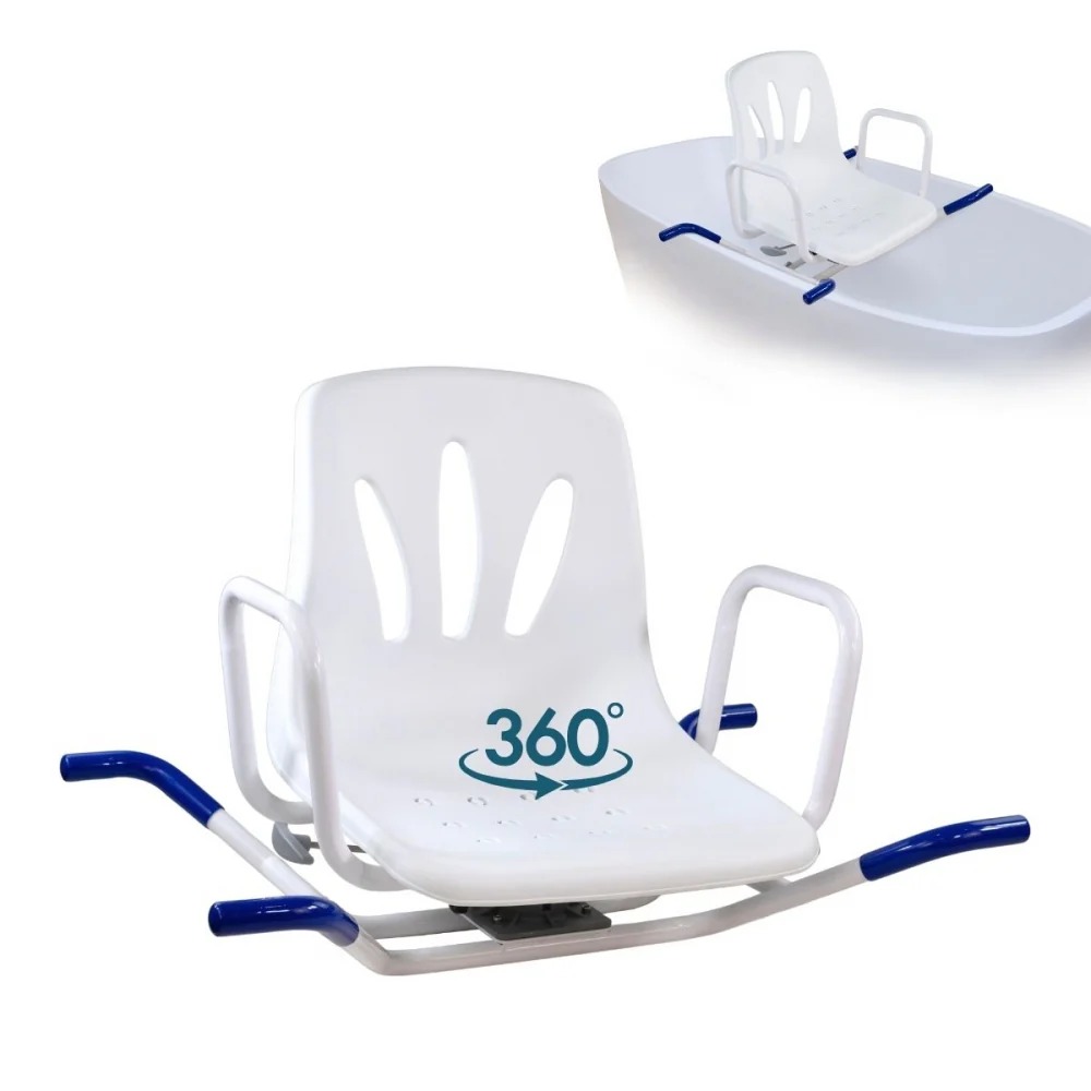 Silla de baño giratoria